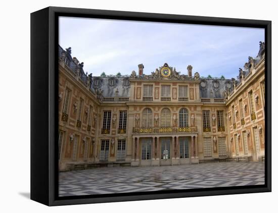 Marble Courtyard, Versailles, France-Lisa S. Engelbrecht-Framed Premier Image Canvas