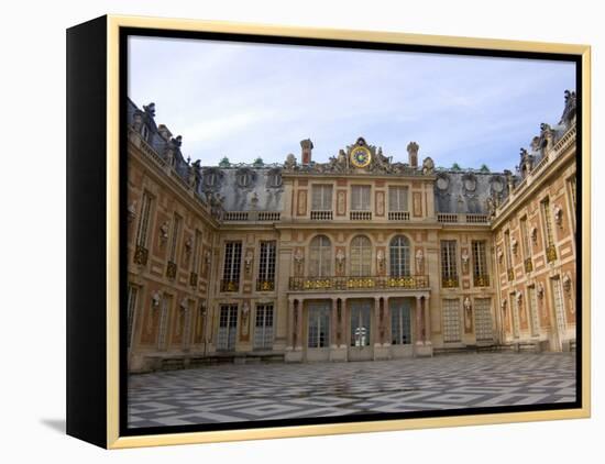 Marble Courtyard, Versailles, France-Lisa S. Engelbrecht-Framed Premier Image Canvas