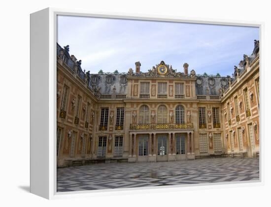 Marble Courtyard, Versailles, France-Lisa S. Engelbrecht-Framed Premier Image Canvas