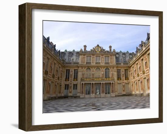 Marble Courtyard, Versailles, France-Lisa S. Engelbrecht-Framed Photographic Print