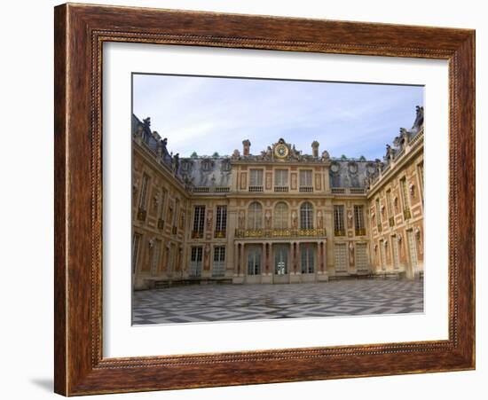 Marble Courtyard, Versailles, France-Lisa S. Engelbrecht-Framed Photographic Print