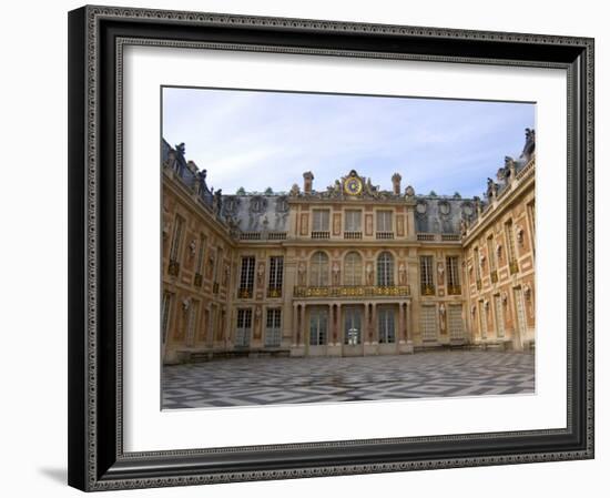 Marble Courtyard, Versailles, France-Lisa S. Engelbrecht-Framed Photographic Print