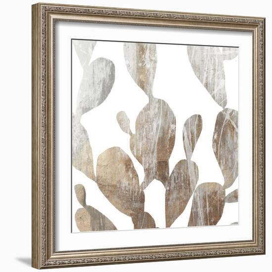 Marble Foliage II-PI Studio-Framed Art Print