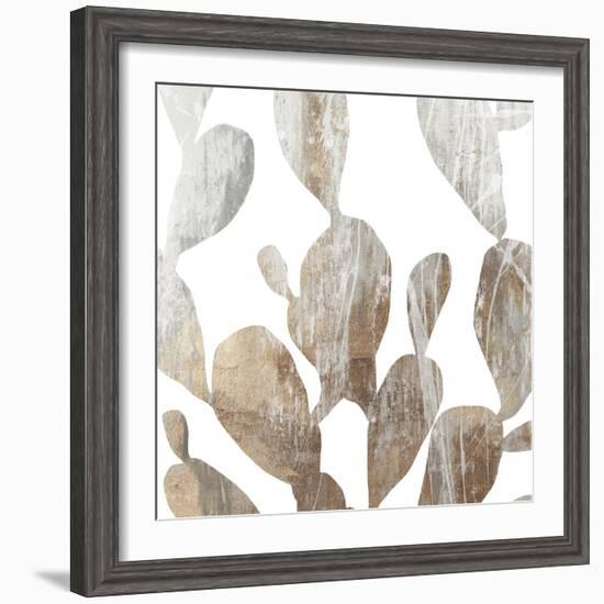 Marble Foliage II-PI Studio-Framed Art Print