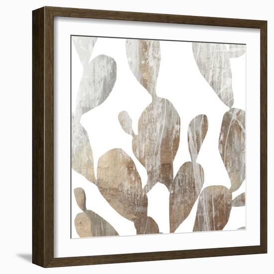 Marble Foliage II-PI Studio-Framed Art Print