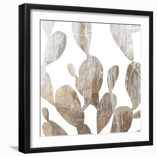 Marble Foliage II-PI Studio-Framed Art Print