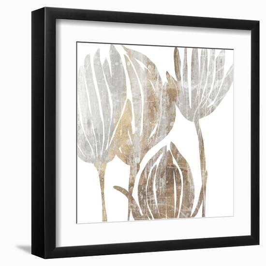 Marble Foliage III-PI Studio-Framed Art Print