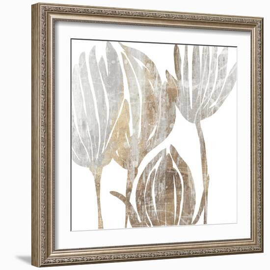 Marble Foliage III-PI Studio-Framed Art Print