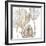 Marble Foliage III-PI Studio-Framed Art Print