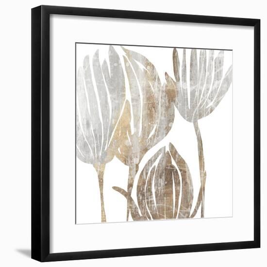 Marble Foliage III-PI Studio-Framed Art Print