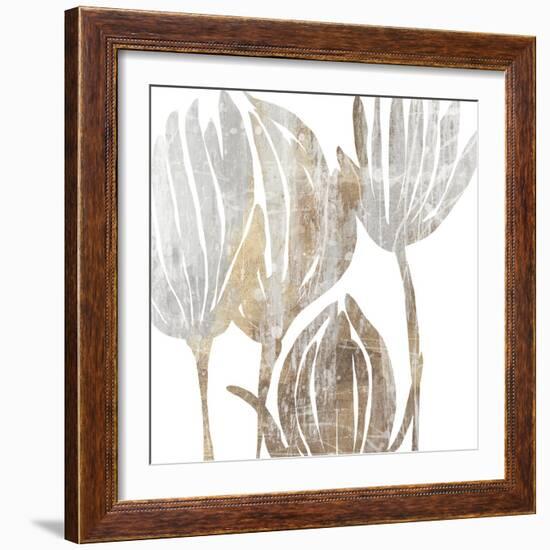 Marble Foliage III-PI Studio-Framed Art Print