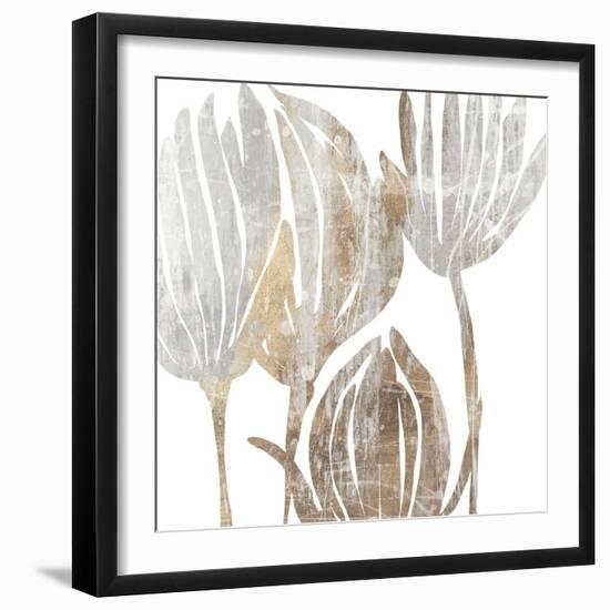 Marble Foliage III-PI Studio-Framed Art Print