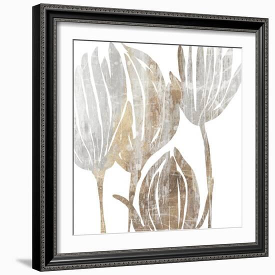 Marble Foliage III-PI Studio-Framed Art Print