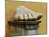 Marble Hand from Colossal Figure of Emperor Constantine the Great (306-337 CE)-null-Mounted Giclee Print