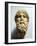 Marble Head, Probably of the Ancient Greek God Zeus, Possibly 1st Century Bc-null-Framed Photographic Print