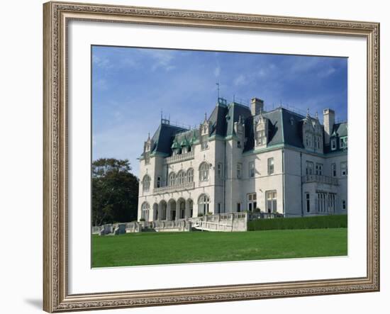 Marble House, Built in 1892 for William K. Vanderbilt, Newport, Rhode Island, New England, USA-Fraser Hall-Framed Photographic Print