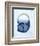 Marble Indigo Snail 1-Albert Koetsier-Framed Photo