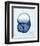 Marble Indigo Snail 1-Albert Koetsier-Framed Photo