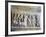 Marble Pillar with Relief Depicting King and His Knights-null-Framed Giclee Print