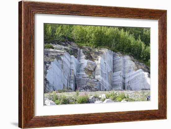 Marble Quarry, Norway-Dr. Juerg Alean-Framed Photographic Print