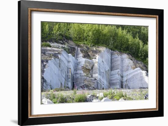 Marble Quarry, Norway-Dr. Juerg Alean-Framed Photographic Print