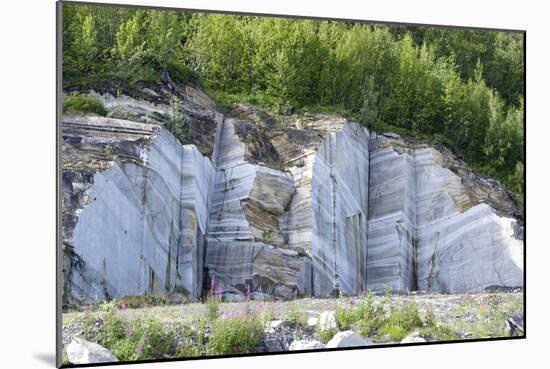 Marble Quarry, Norway-Dr. Juerg Alean-Mounted Photographic Print