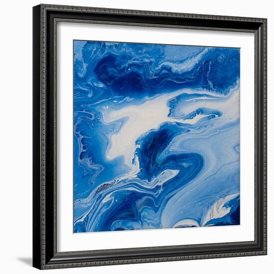 Marble Square II-M. Mercado-Framed Art Print