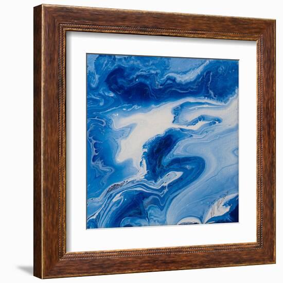 Marble Square II-M. Mercado-Framed Art Print