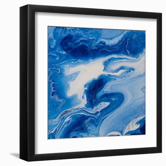 Marble Square II-M. Mercado-Framed Art Print