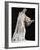 Marble Statue of Athena from East Pediment of Temple of Athena Polis Depicting Gigantomachy-null-Framed Giclee Print