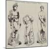 Marble Statues Found in Windsor Forest-null-Mounted Giclee Print