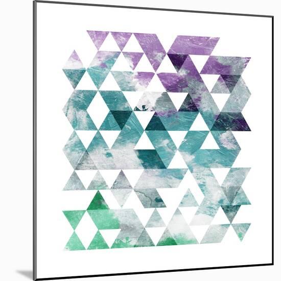 Marble Triangle-OnRei-Mounted Art Print