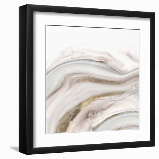 Marble Water-null-Framed Art Print