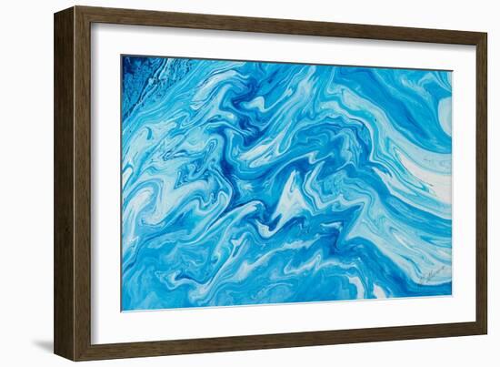 Marble-M. Mercado-Framed Art Print