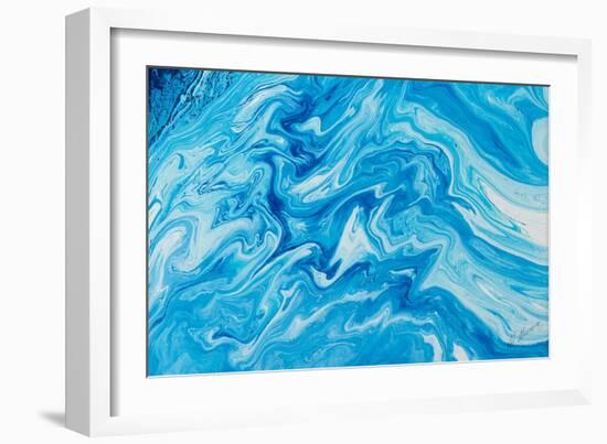 Marble-M. Mercado-Framed Art Print