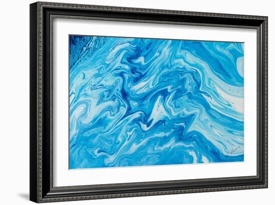 Marble-M. Mercado-Framed Art Print