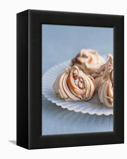 Marbled Chocolate Meringue-Ngoc Minh and Julian Wass-Framed Premier Image Canvas