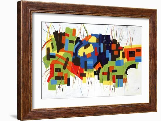 Marbled Expression II-Jason Jarava-Framed Giclee Print