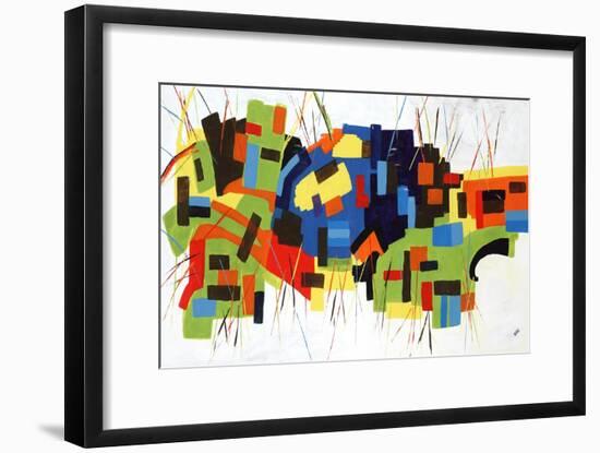 Marbled Expression II-Jason Jarava-Framed Giclee Print