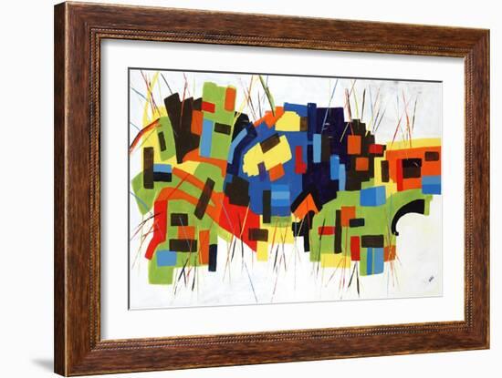 Marbled Expression II-Jason Jarava-Framed Giclee Print