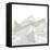 Marbled Geo Mountains I-PI Studio-Framed Stretched Canvas