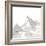 Marbled Geo Mountains II-PI Studio-Framed Art Print