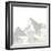 Marbled Geo Mountains II-PI Studio-Framed Art Print