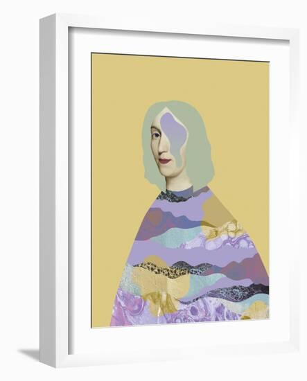 Marbled Maddison-Eccentric Accents-Framed Giclee Print