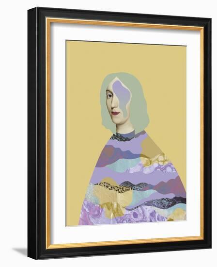 Marbled Maddison-Eccentric Accents-Framed Giclee Print