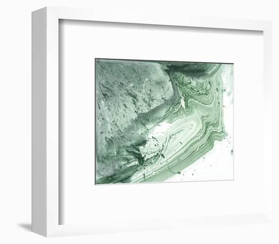 Marbled Malachite I-Studio W-Framed Art Print