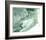 Marbled Malachite I-Studio W-Framed Art Print