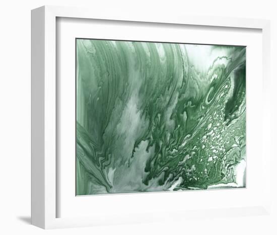 Marbled Malachite II-Studio W-Framed Art Print