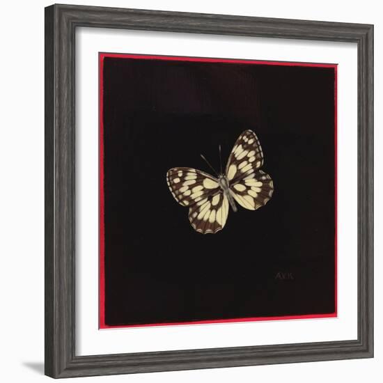 Marbled White Butterfly, 2000-Amelia Kleiser-Framed Giclee Print