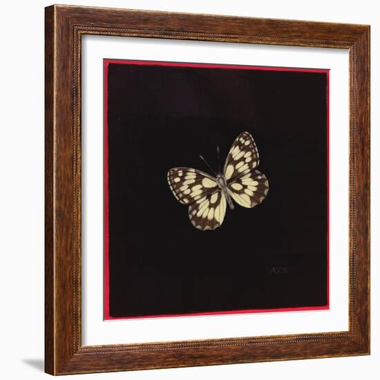 Marbled White Butterfly, 2000-Amelia Kleiser-Framed Giclee Print